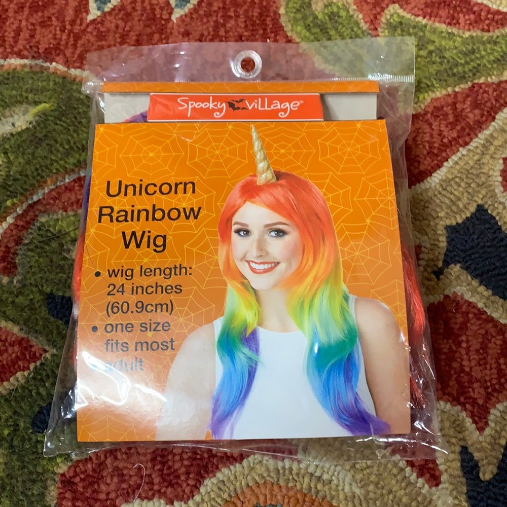 Unicorn Rainbow Wig